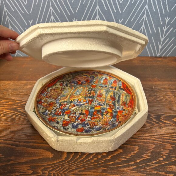 Bill Bell Holy Cats Collectors Plate 24k Rim Certificate of Authenticity and Box - Picture 8 of 8